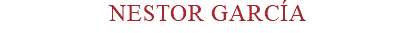 Nestor garcía