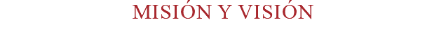 misión y visión