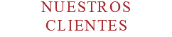 NUESTROS CLIENTES